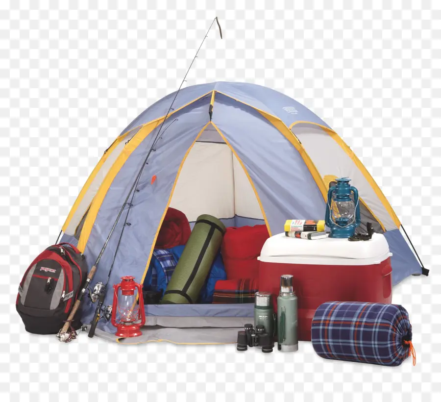 Équipement De Camping，Tente PNG