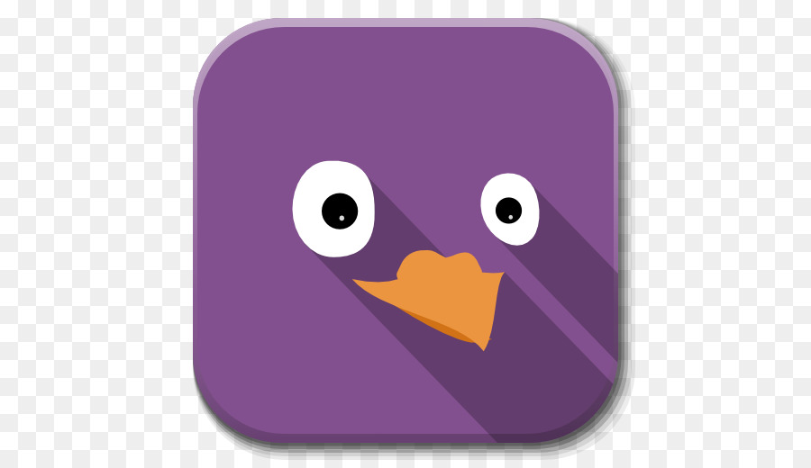 Oiseau，Fond Violet PNG