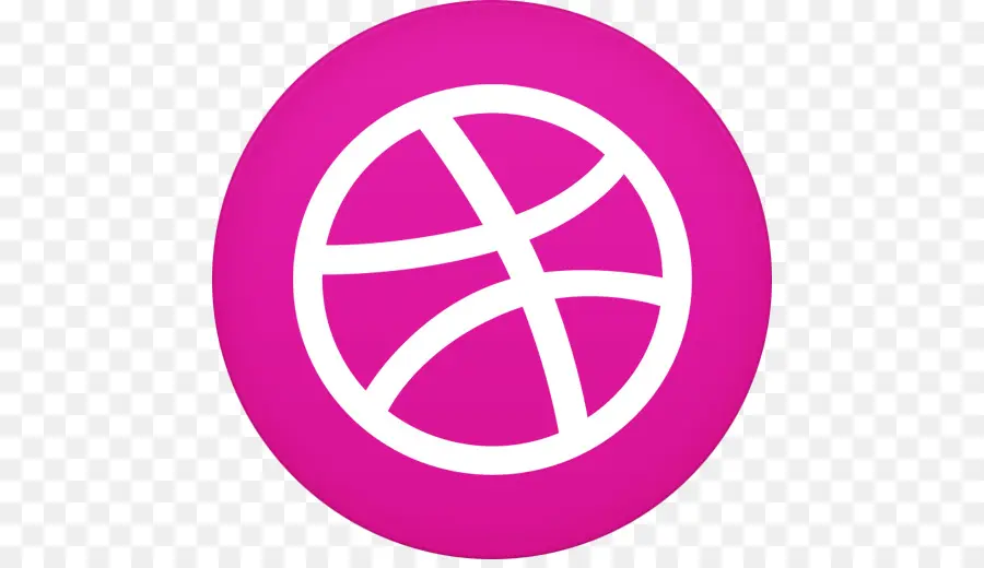 Cercle Rose，Lignes Blanches PNG