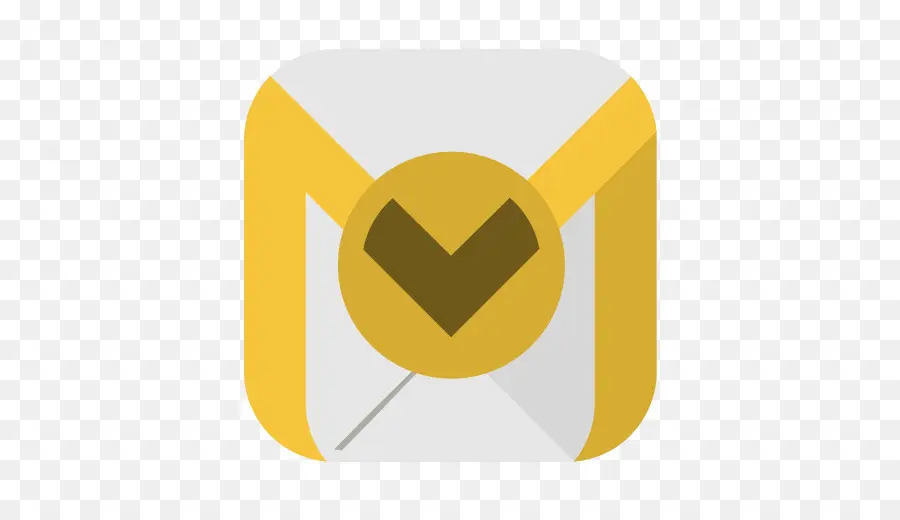 Enveloppe Jaune，Mail PNG