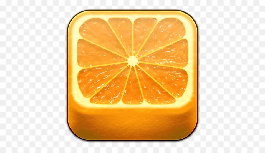 Orange Agrumes，Tranche PNG