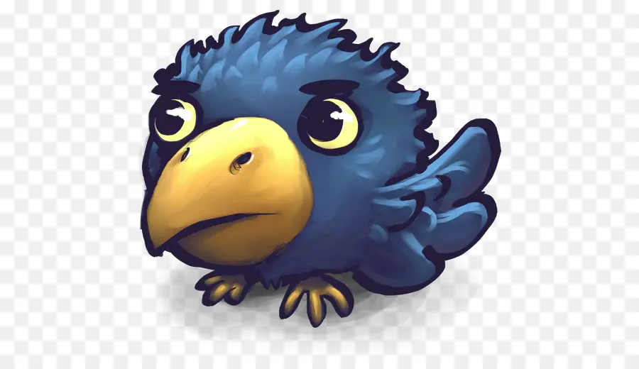 Oiseau Bleu，Dessin Animé PNG