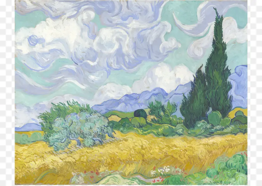 Paysage，Peinture PNG