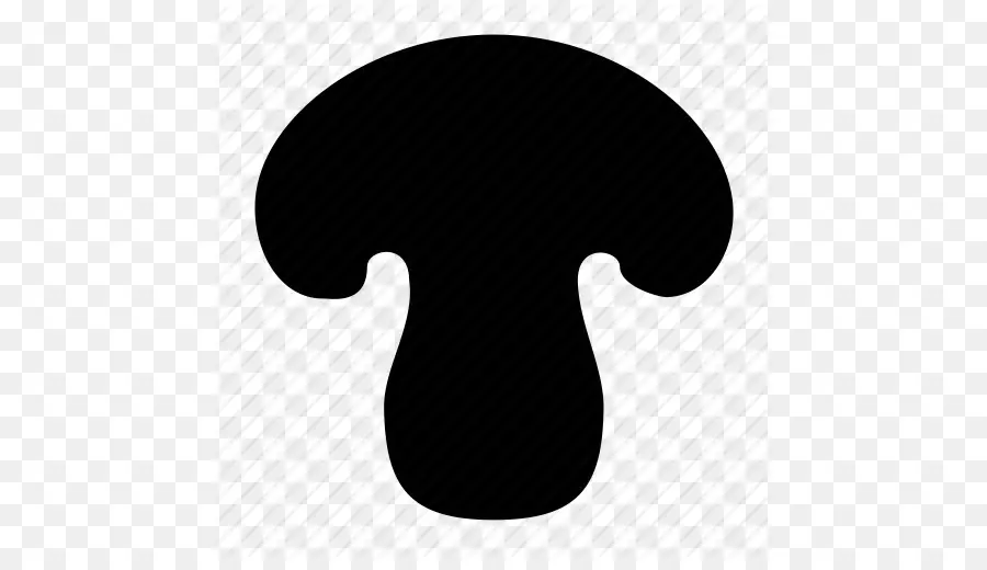 Champignon，Noir PNG