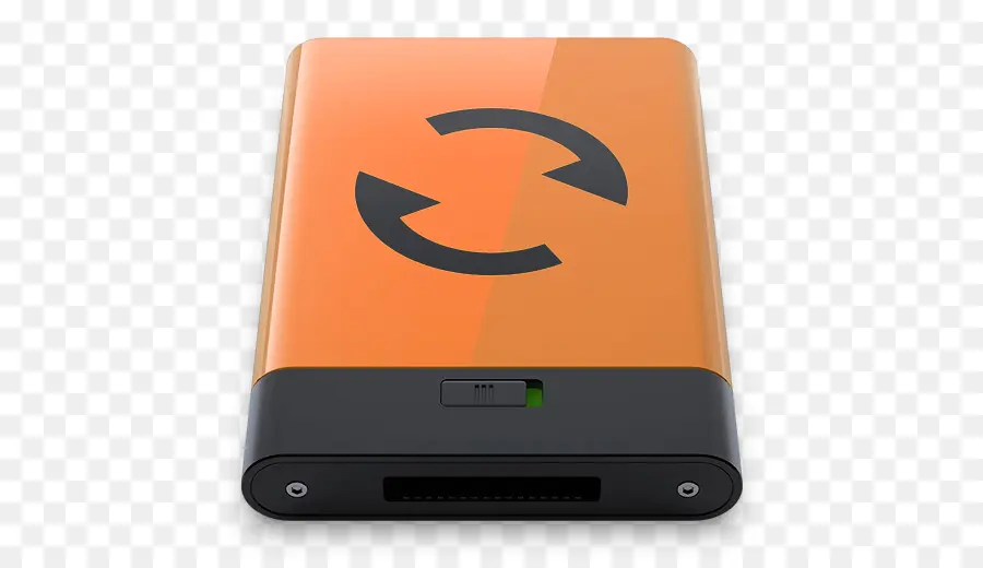 Disque Dur Orange，Portable PNG