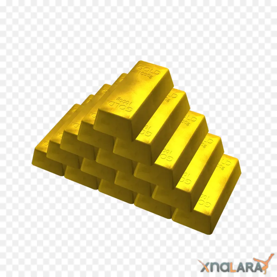 Lingots D'or，Or PNG