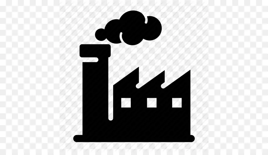 Silhouette D'usine，Industrie PNG