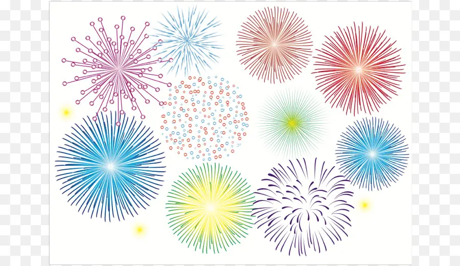 Feux D'artifice，Célébration PNG