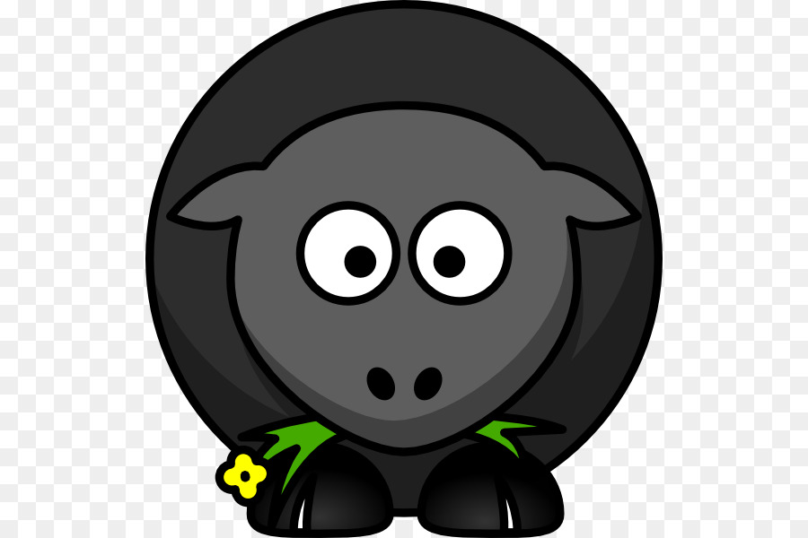 Mouton，Noir PNG