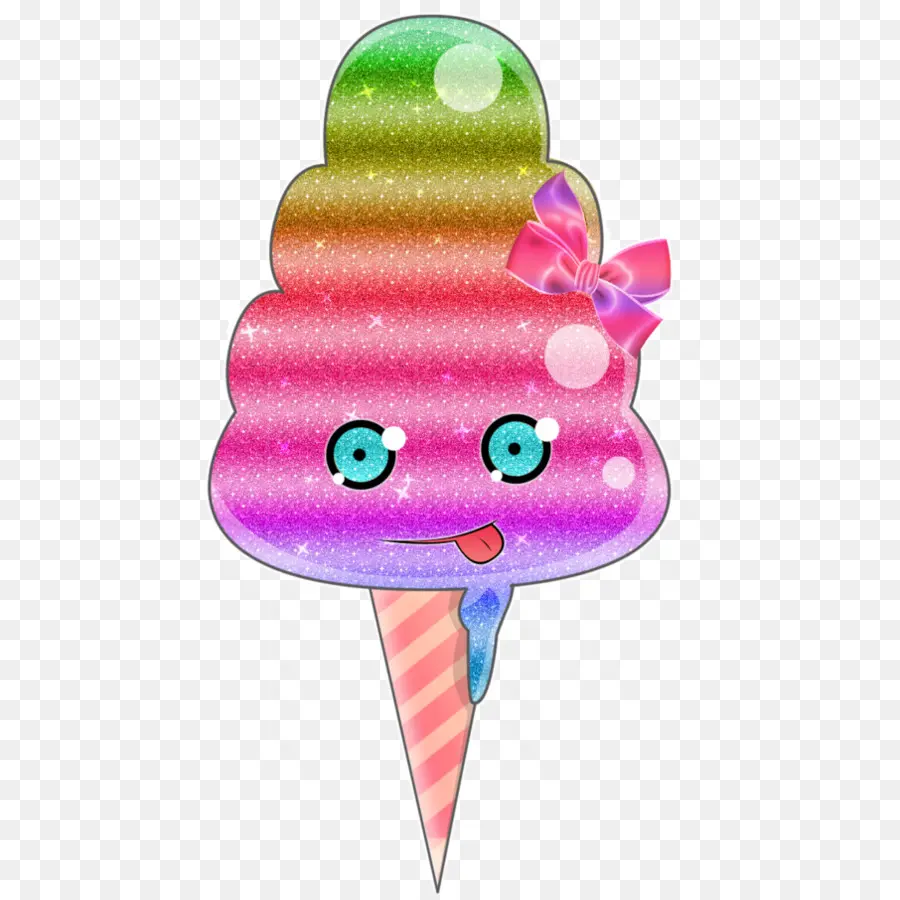 Glace Arc En Ciel，Dessert PNG