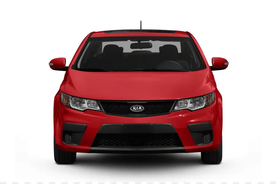 Voiture Rouge，Vue De Face PNG