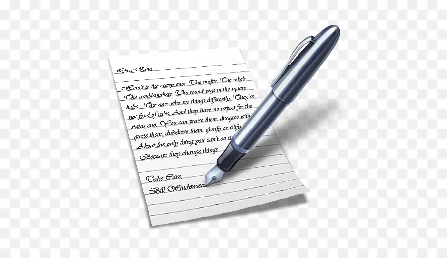 Lettre，Stylo PNG