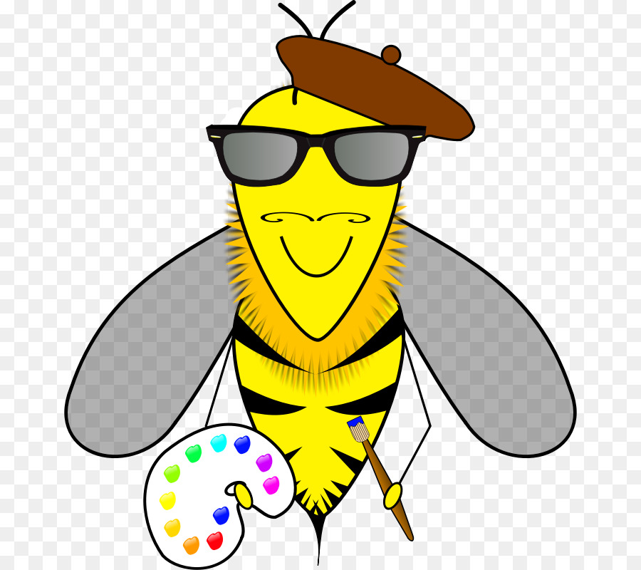 Abeille De Dessin Animé，Insecte PNG