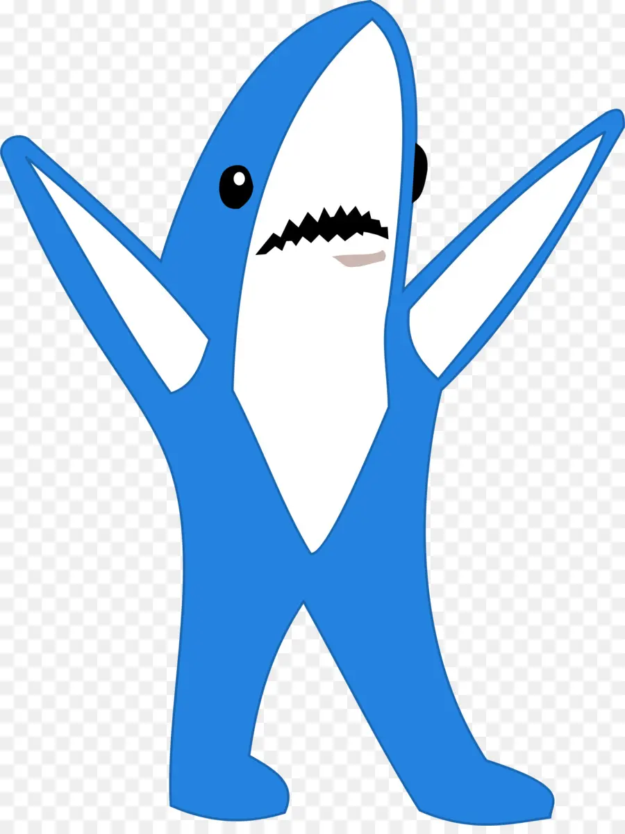 Requin，Bleu PNG