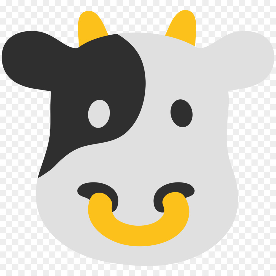 Visage De Vache，Dessin Animé PNG