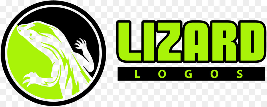 Logo Lézard，Vert PNG