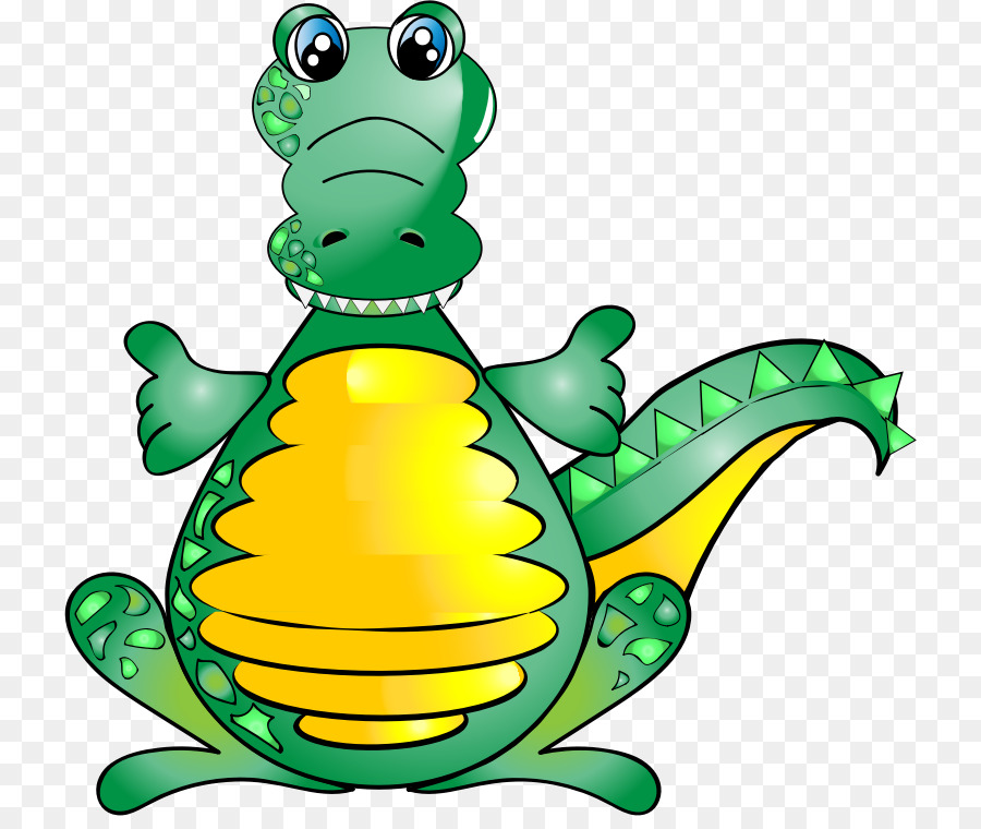 Crocodile，Vert PNG