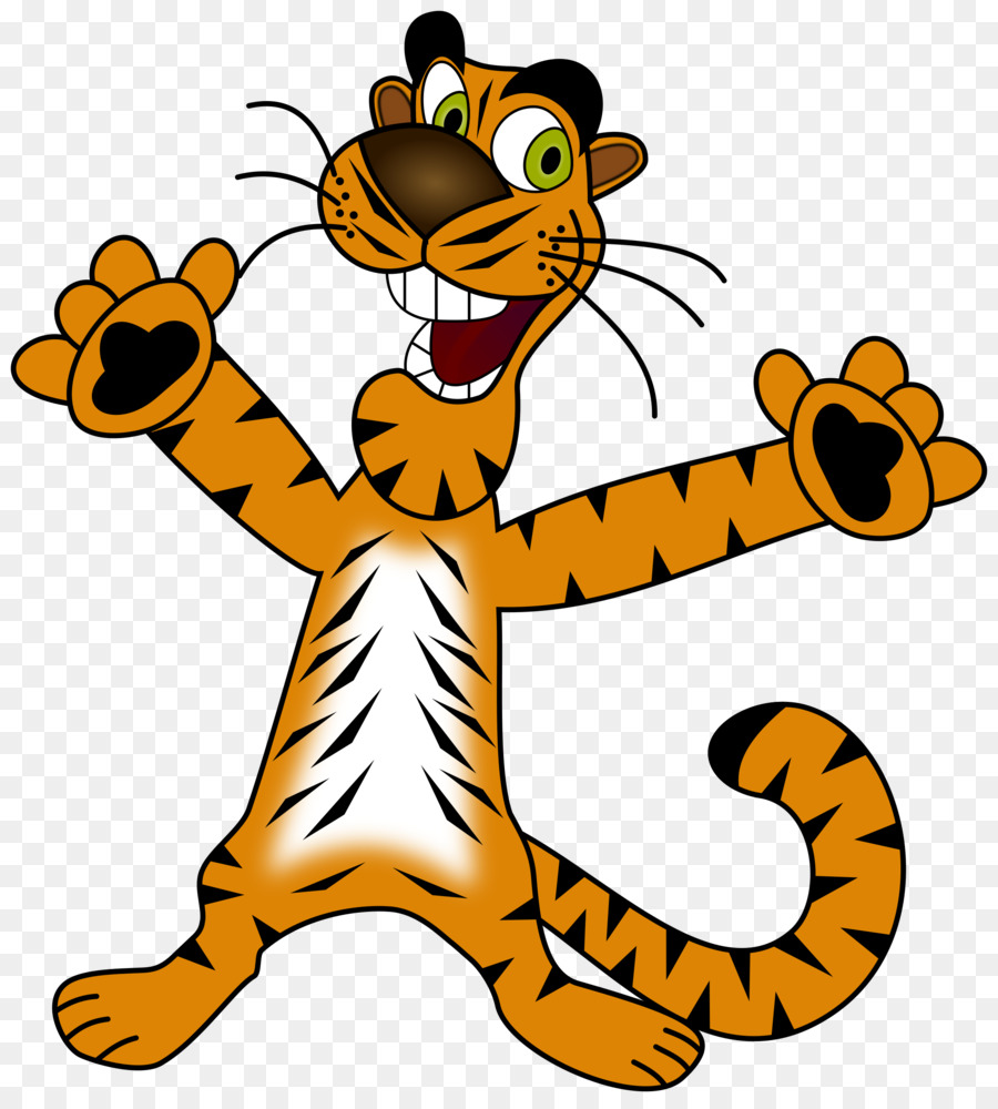 Tigre De Dessin Animé，Mignon PNG