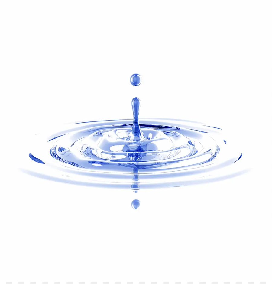 Ondulation De L'eau，Gouttelette PNG