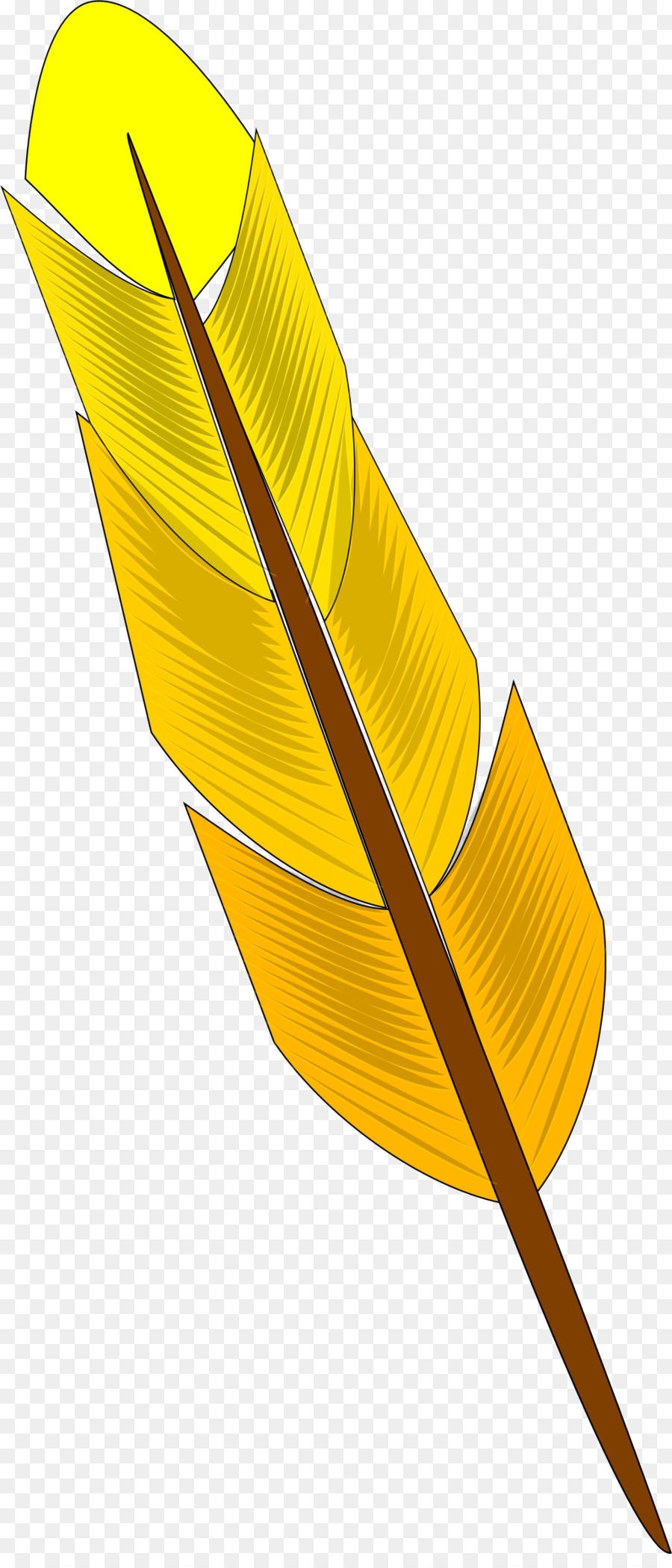 Plume Jaune，Oiseau PNG