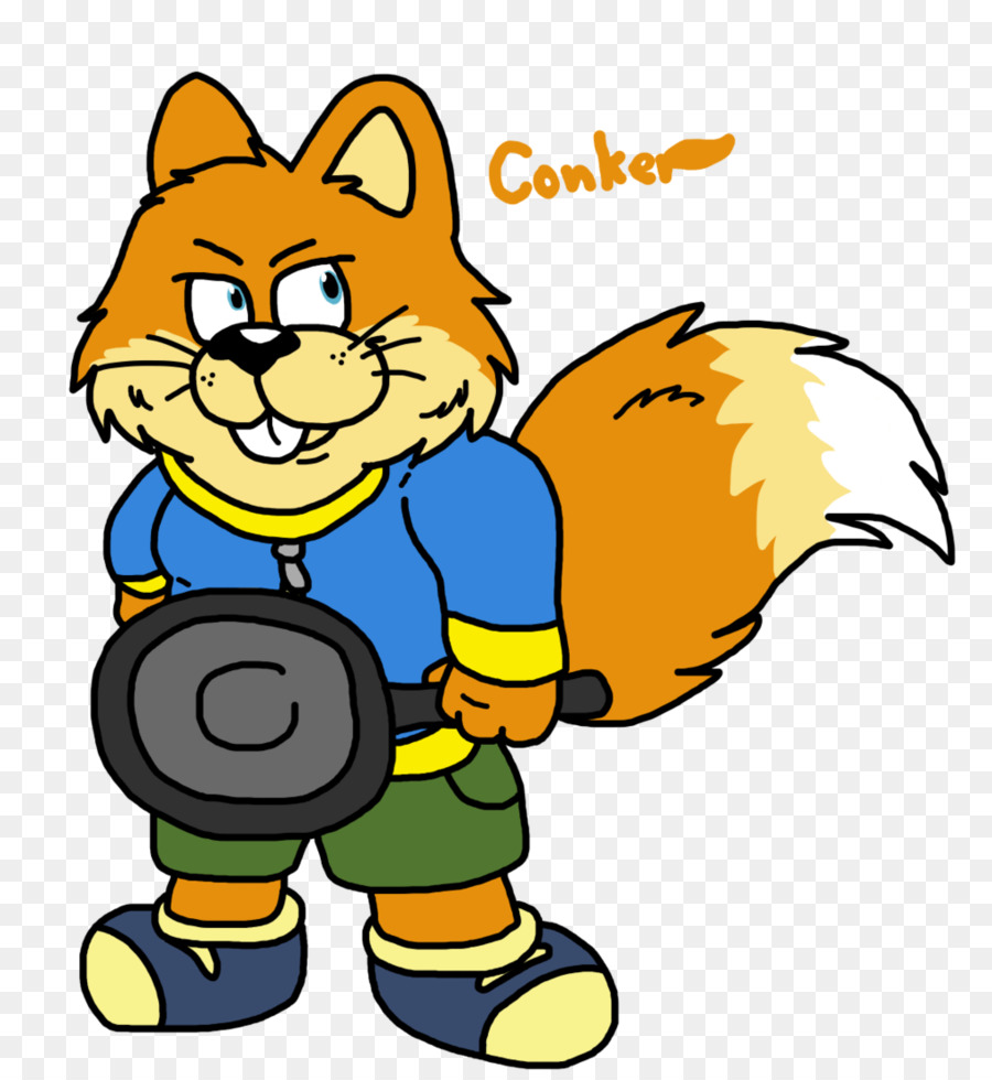 Conker S Bad Fur Day，Chat PNG