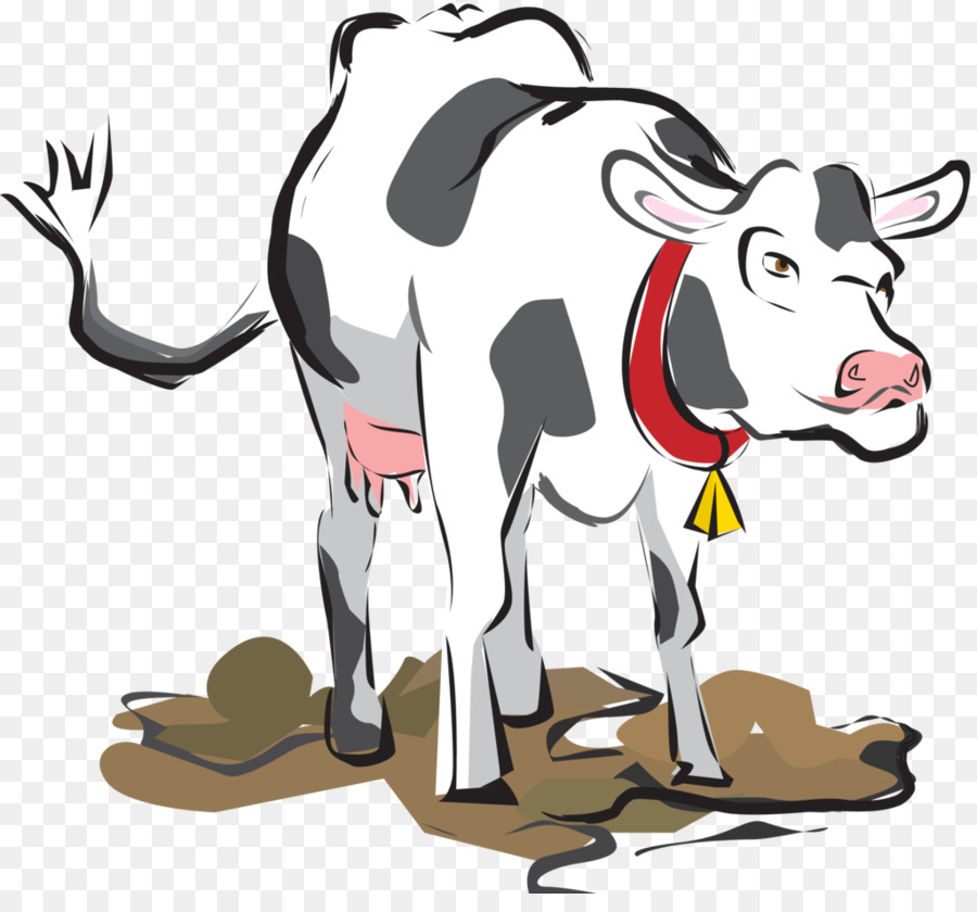 Vache，Herbe PNG