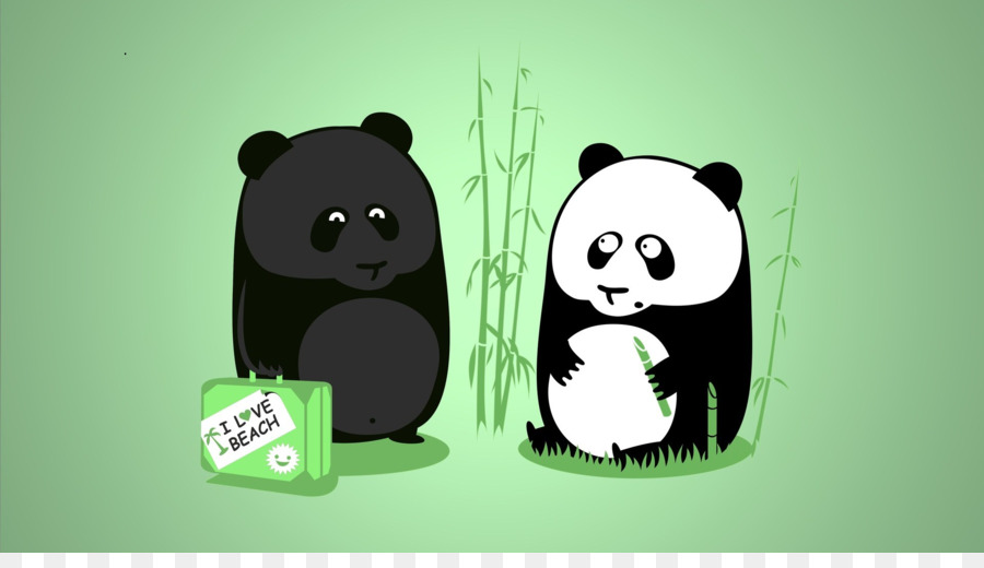 Panda Géant，Jolie Nouveau Né Panda PNG