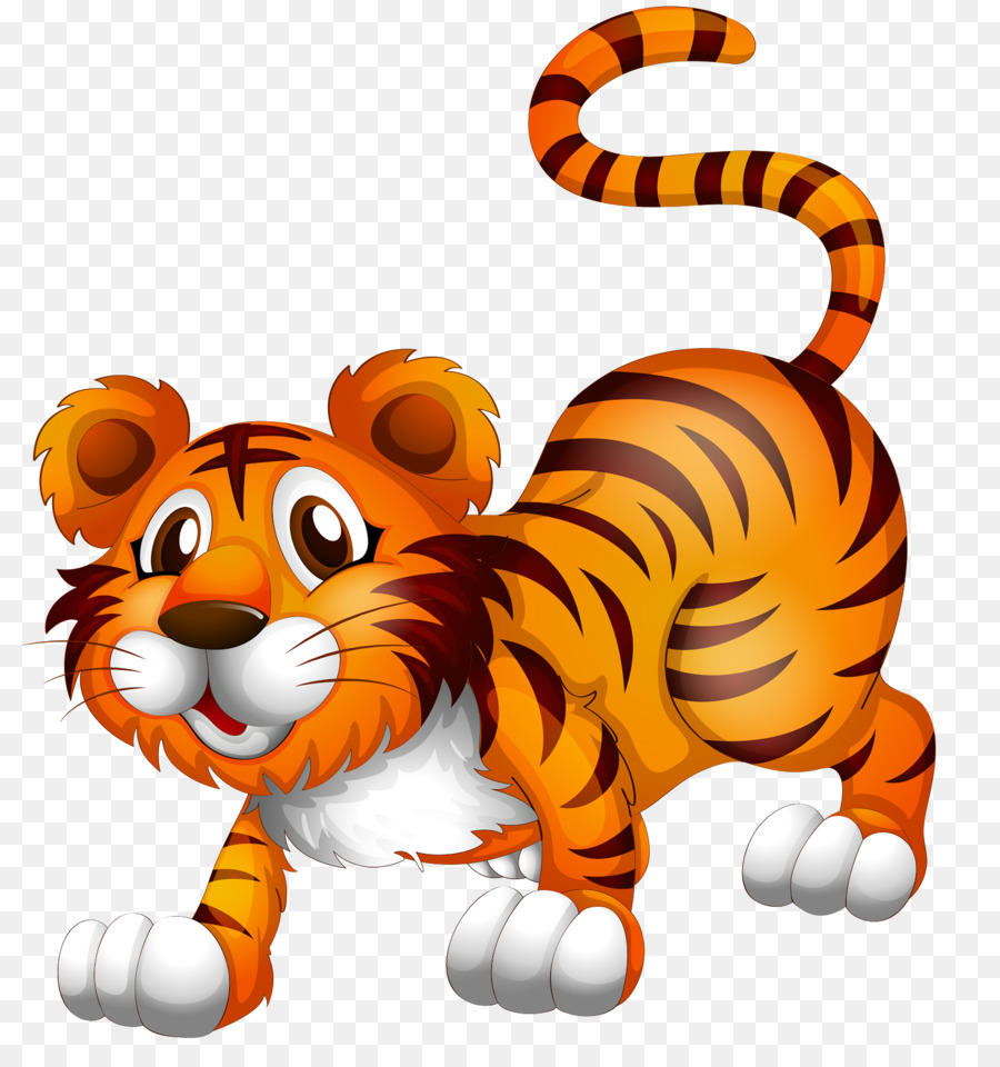 Tigre De Dessin Animé，Mignon PNG