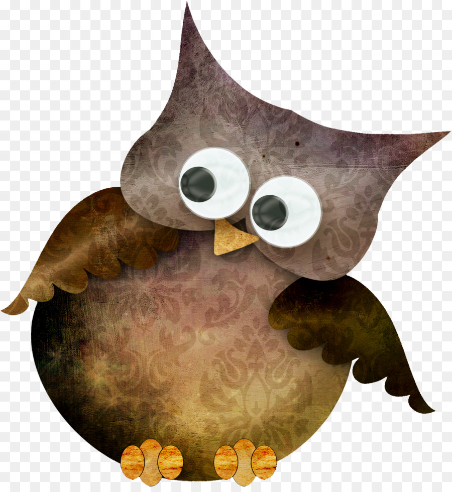 Hibou Mignon，De Grands Yeux PNG