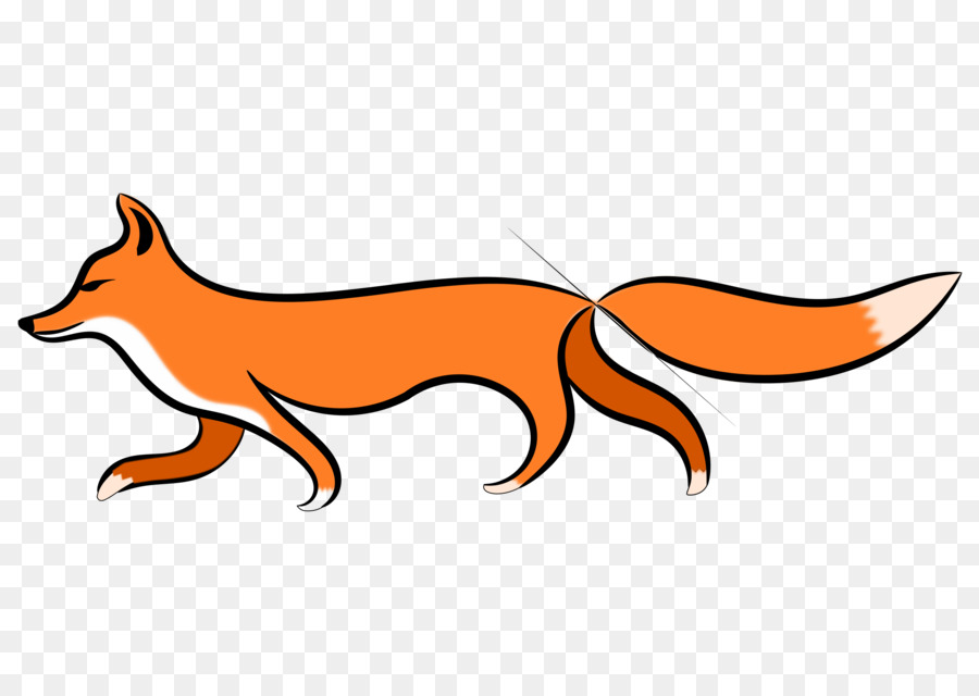 Renard Orange，Queue PNG