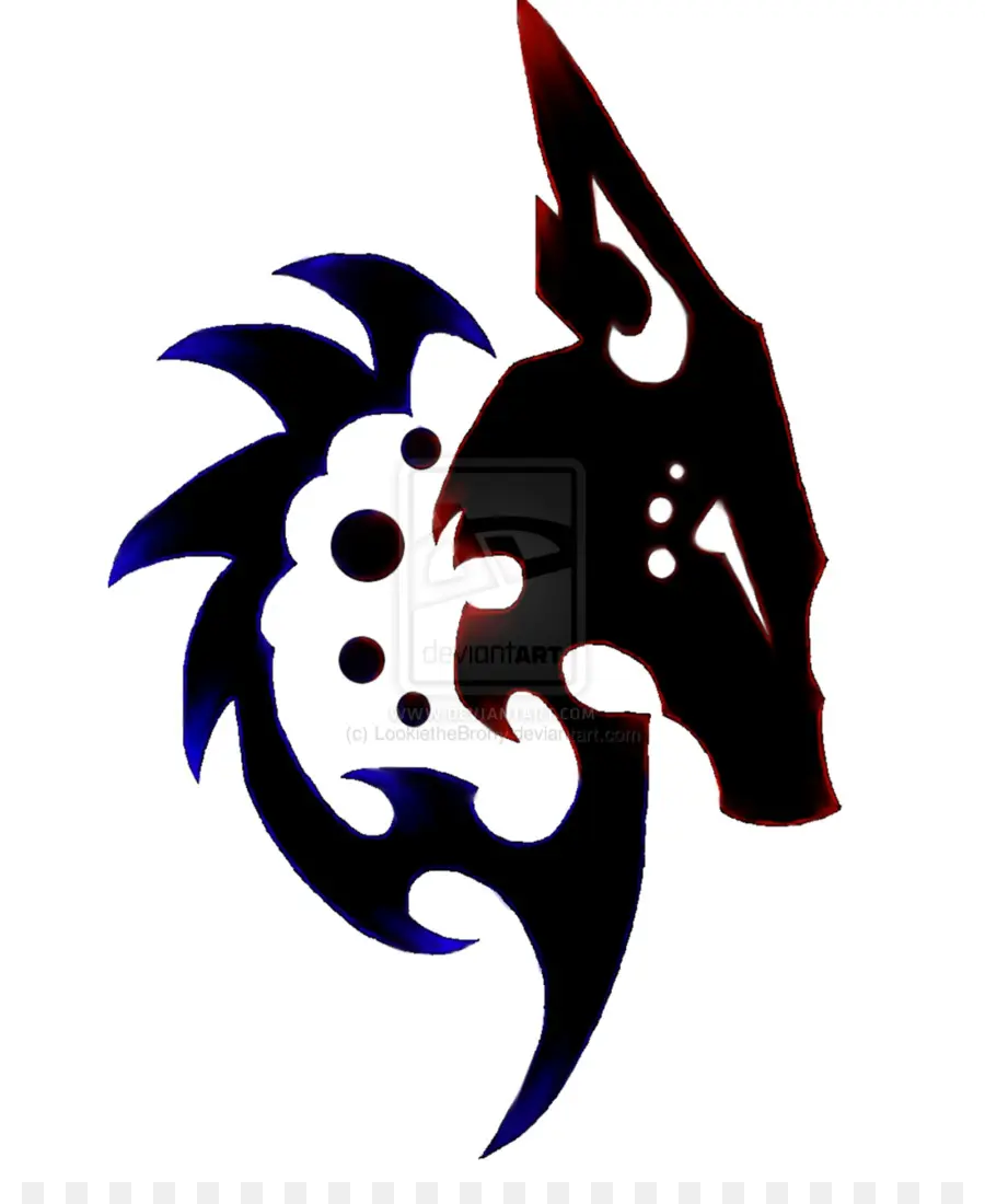 Loup Tribal，Tatouage PNG