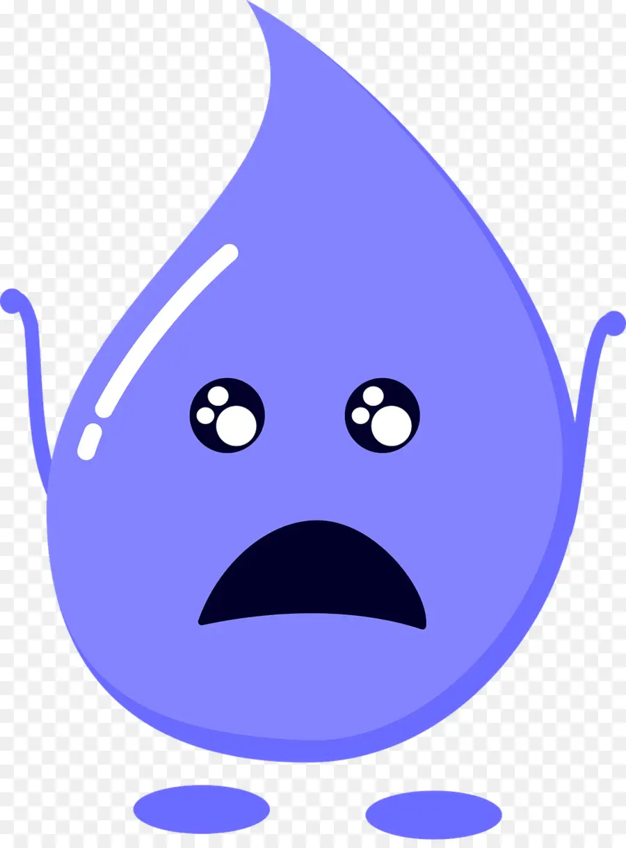 Goutte D'eau，Triste PNG