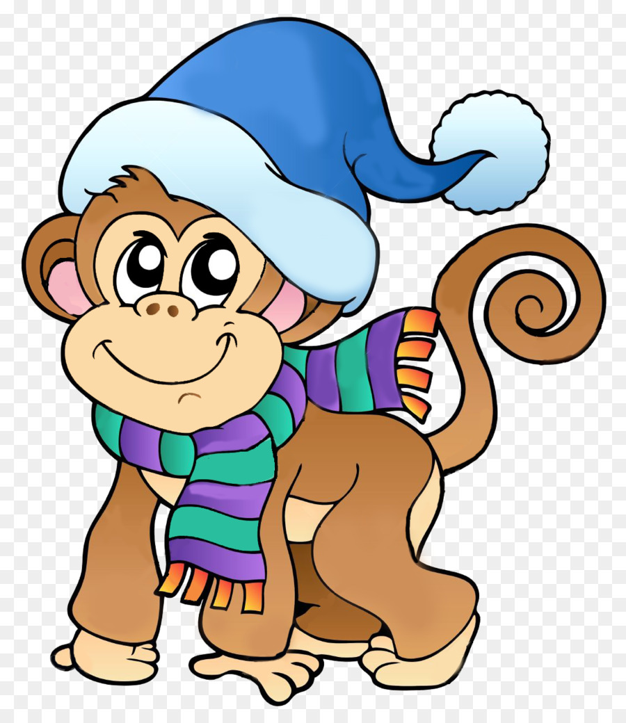 Singe De Dessin Animé，Animal PNG