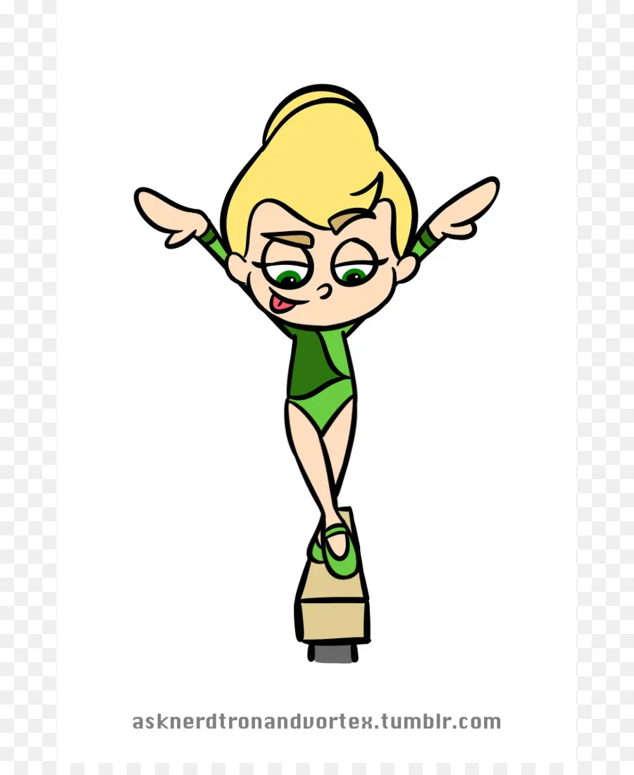 Gymnastique，Dessin Animé PNG