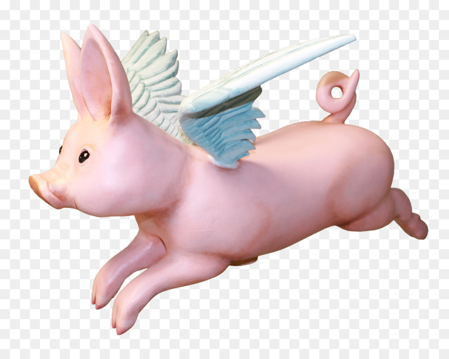 Cochon Volant，Statue PNG