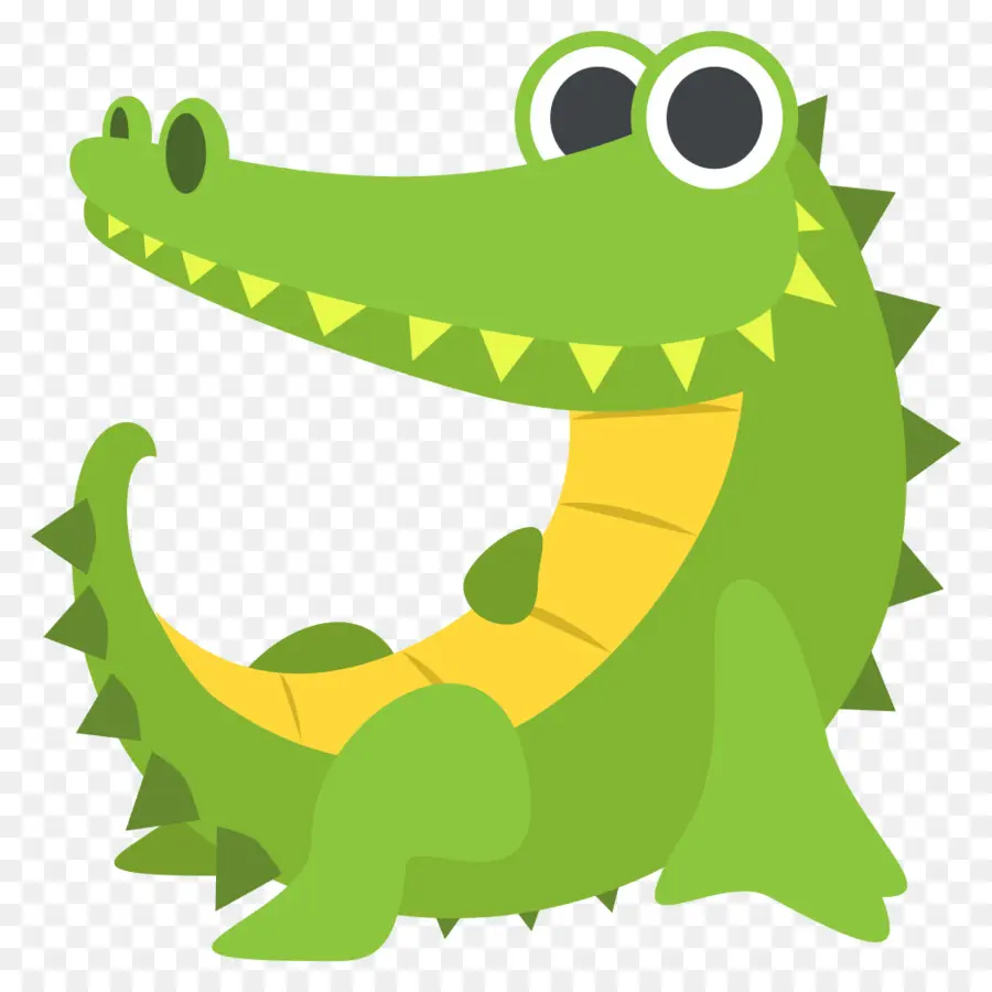 Crocodile De Dessin Animé，Vert PNG