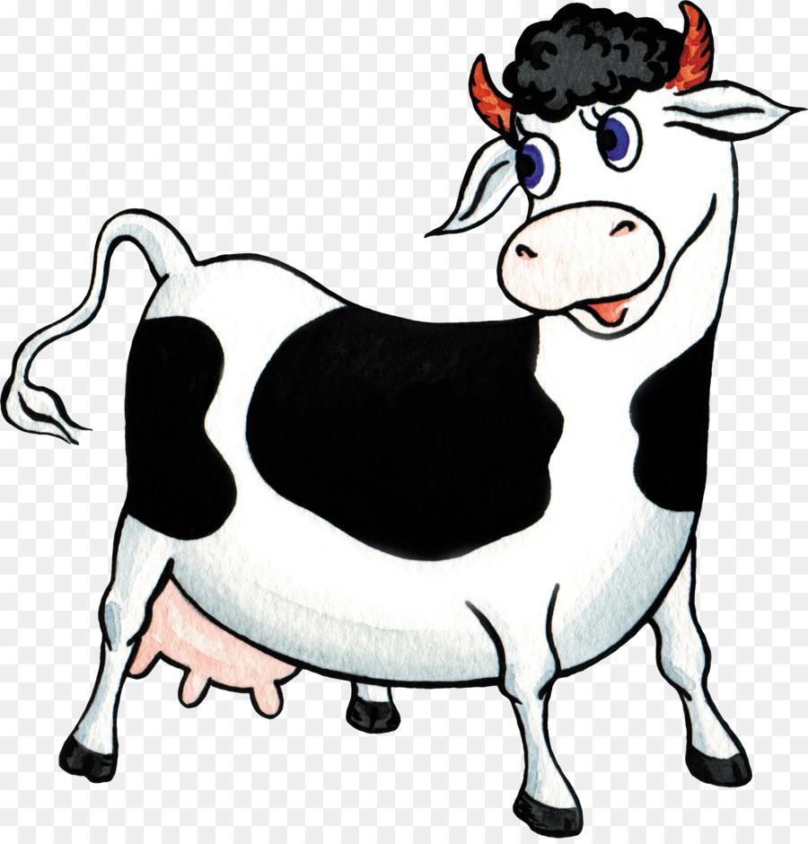 Vache De Dessin Animé，Ferme PNG