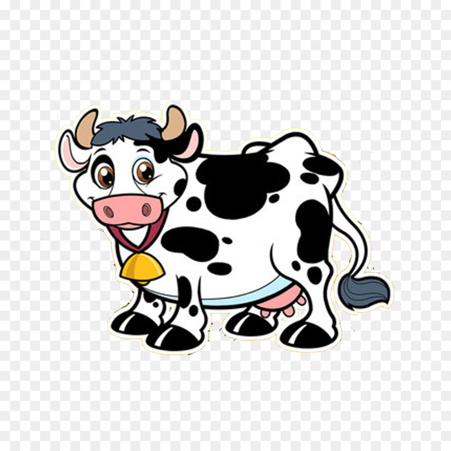 Vache De Dessin Animé，Animal PNG