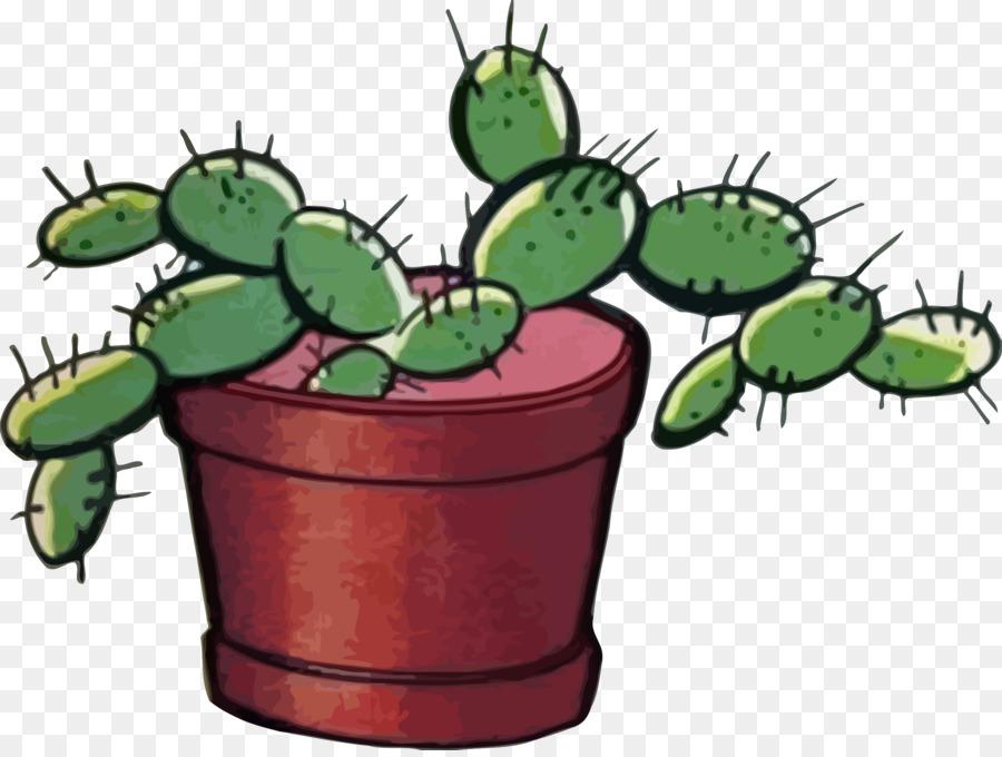 Cactus，Pot PNG