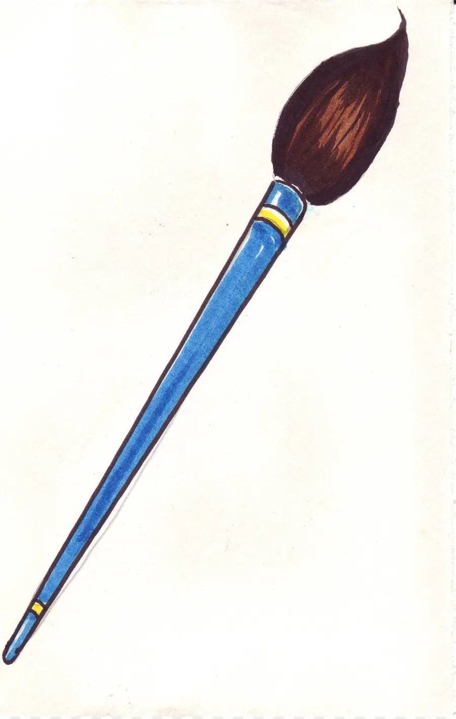 Pinceau Bleu，Art PNG