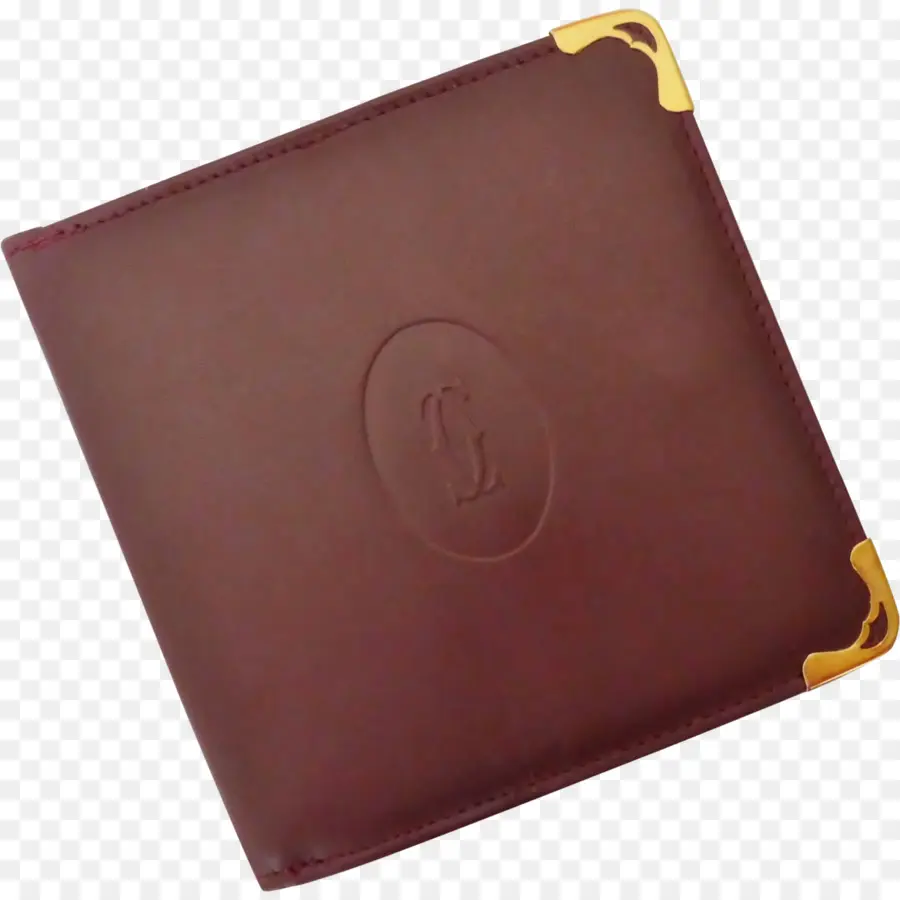 Portefeuille En Cuir Marron，Cuir PNG