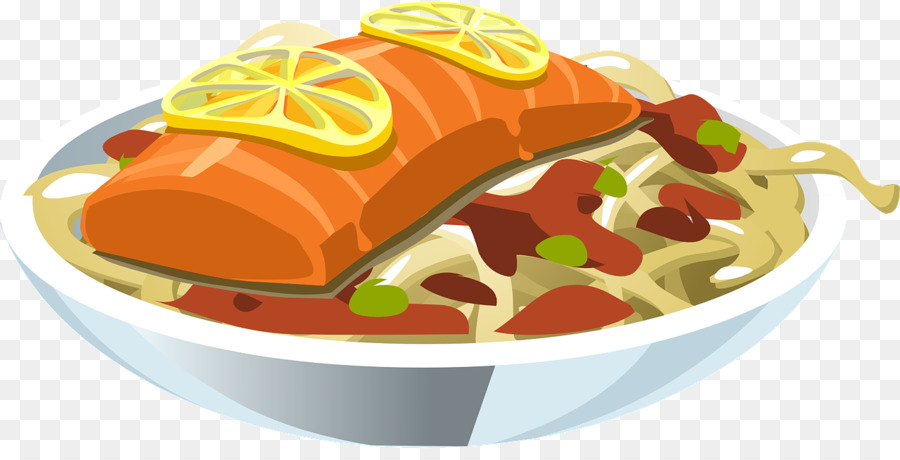 Plat De Saumon，Citron PNG