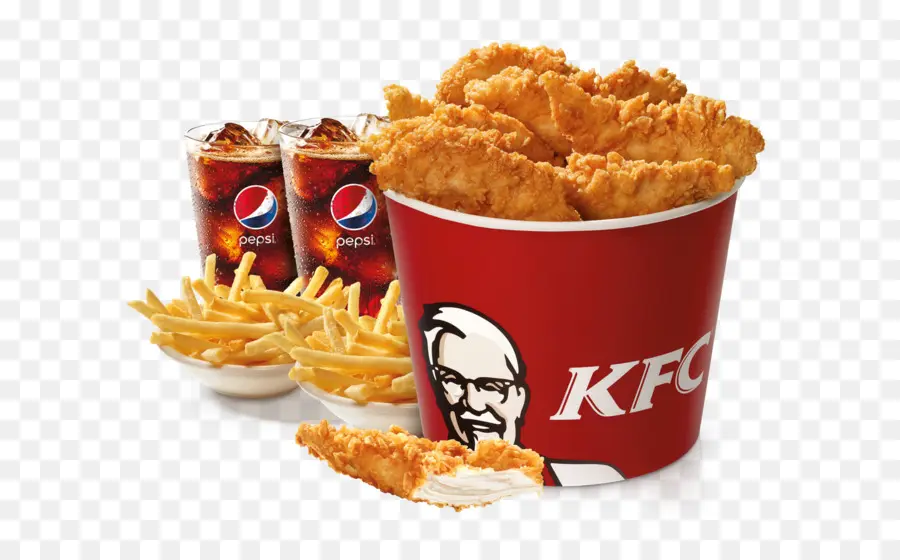 Repas Kfc，Poulet Frit PNG