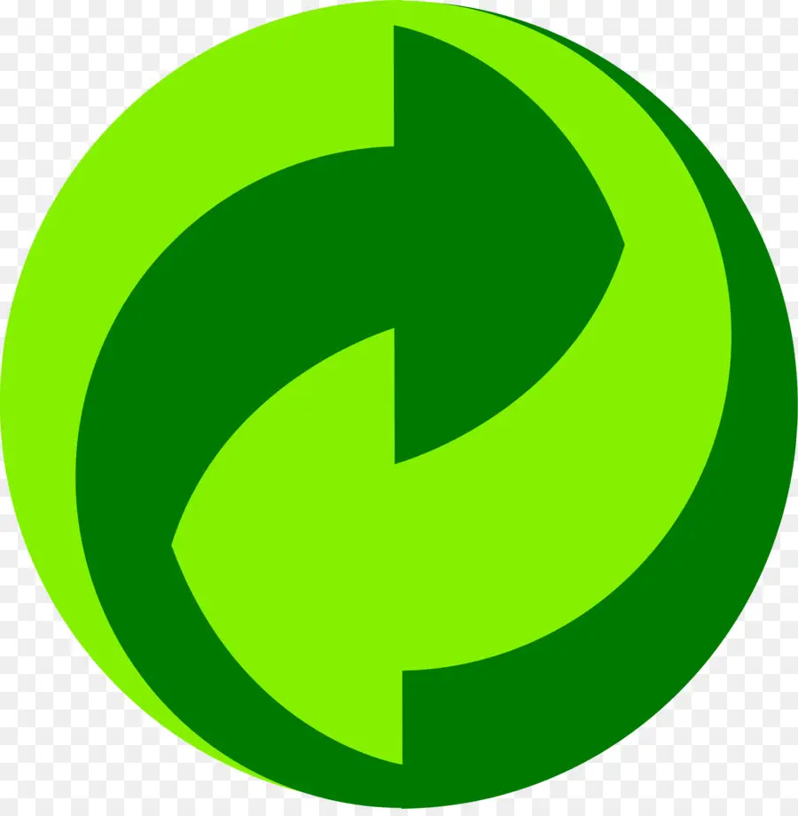 Point Vert，Symbole De Recyclage PNG