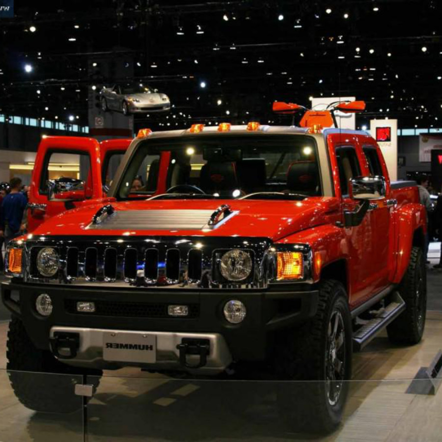 Hummer Rouge，Vus PNG