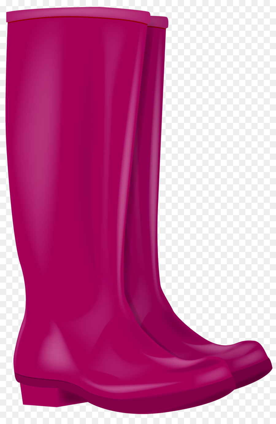 Botte De Pluie Rouge，Botte PNG