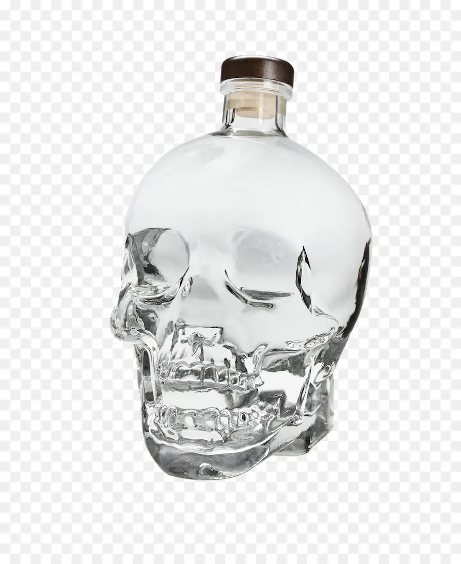 Bouteille De Vodka Crystal Head，Bouteille PNG