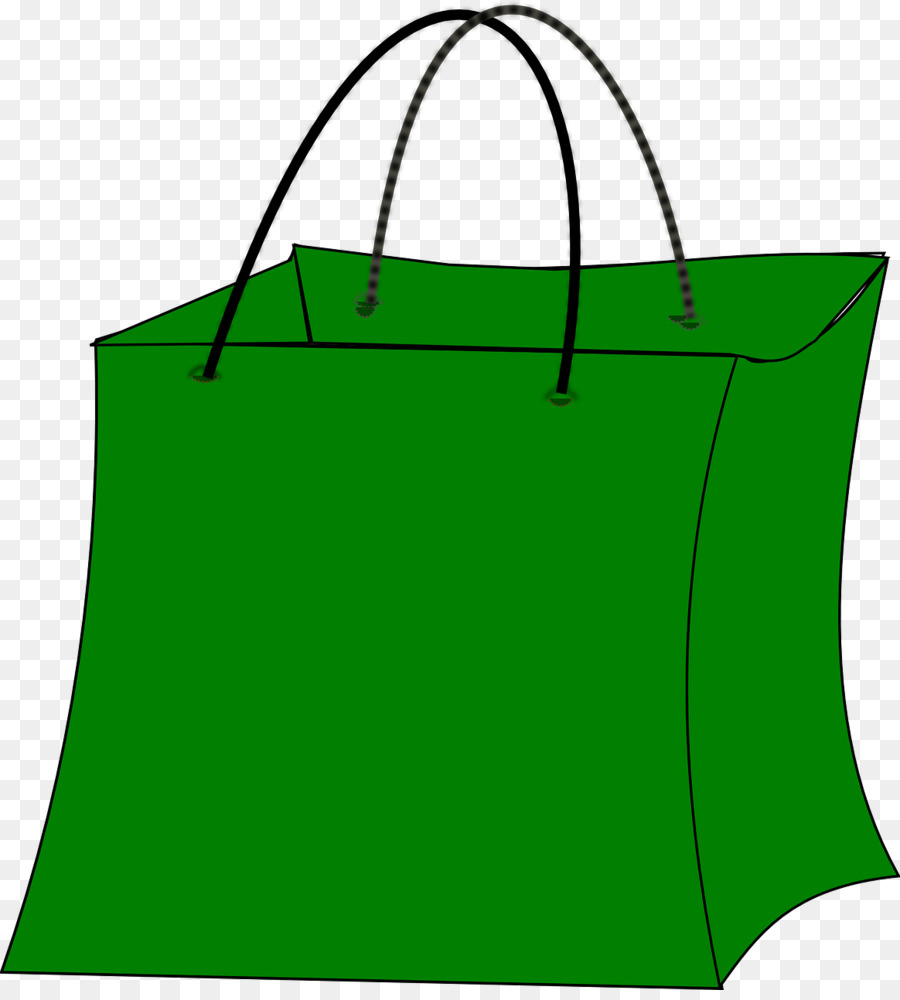 Sac à Provisions Vert，Papier PNG