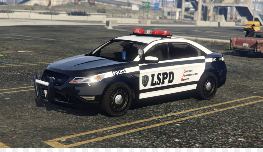 Voiture De Police，Noir PNG