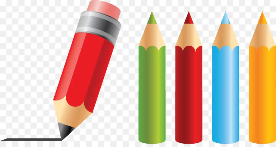 Crayons De Couleur，Dessin PNG